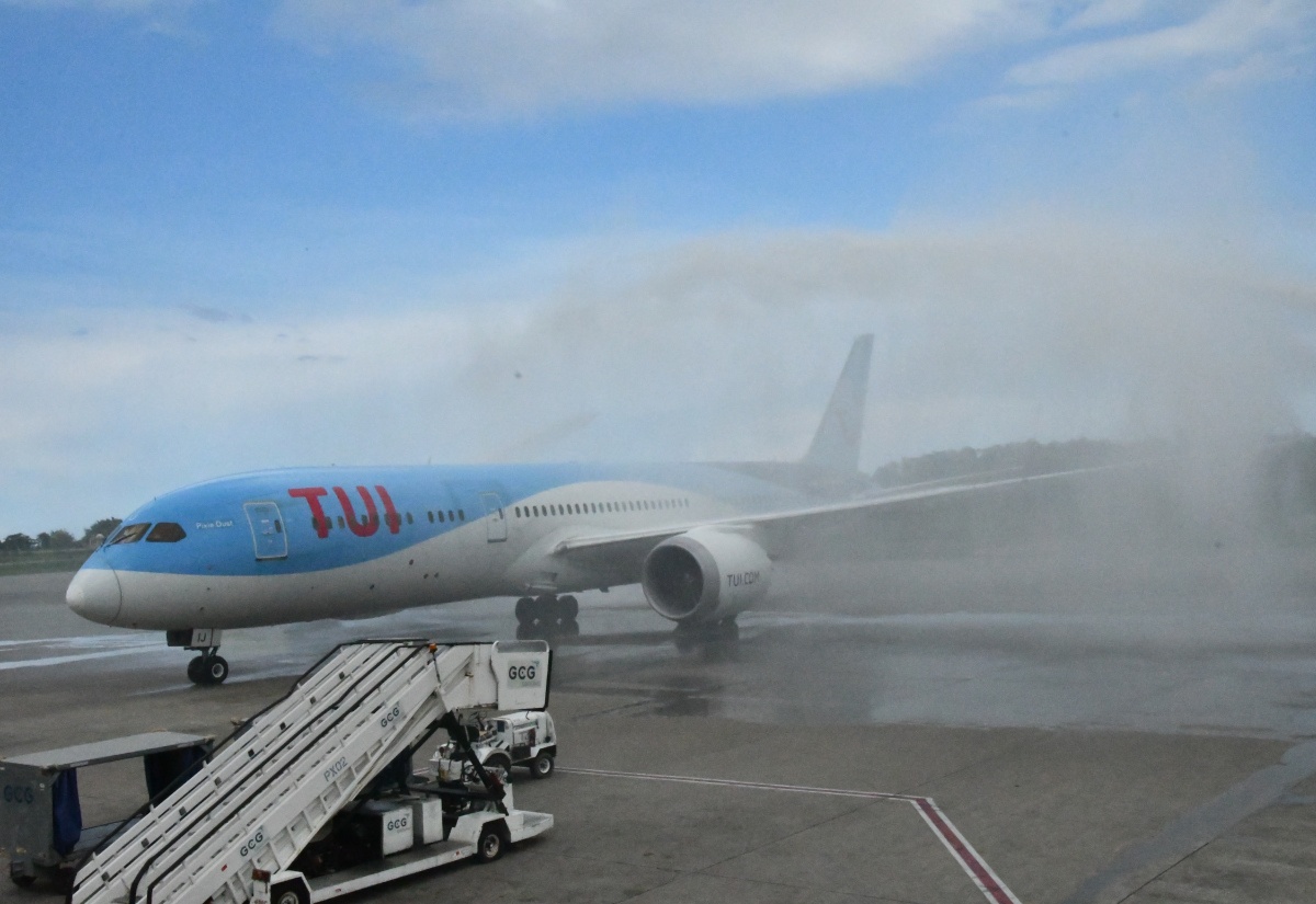 Black History Month Commemorative Flight Arrives from UK