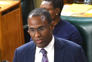 Minister of Finance and the Public Service, Dr. the Hon. Nigel Clarke.

