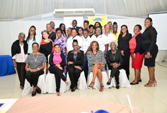 Participants in the Women’s Resource and Outreach Centre’s (WROC) Gender-Based Violence Prevention Network (GBVN) event, held on Tuesday (November 19) at the Terra Nova All-Suite Hotel in Kingston, under the theme: ‘Strengthening Advocacy Around GBV’.