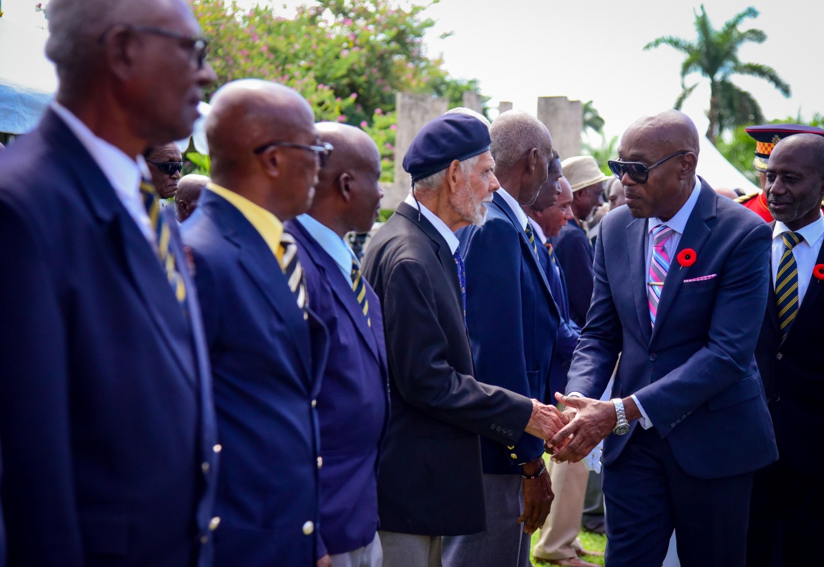 Jamaica Pays Tribute To Fallen Soldiers On Remembrance Day