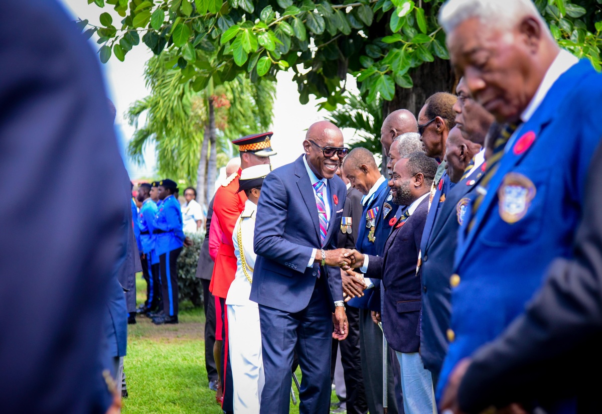 Jamaica Pays Tribute To Fallen Soldiers On Remembrance Day