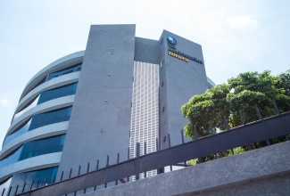 The Donald Sangster Building, located at 116 East Street, Kingston. The corporate offices of Tax Administration Jamaica are situated here. 