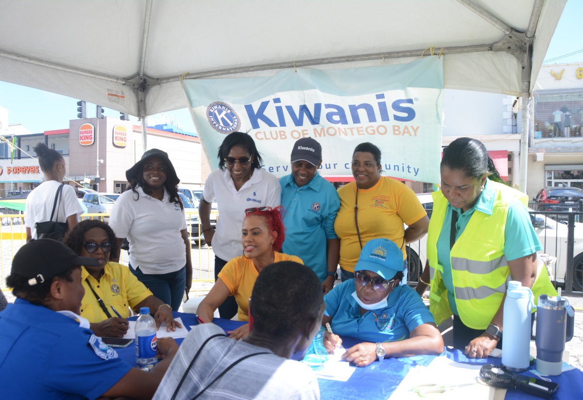 Kiwanis Club of Montego Bay Stages Diabetes Health Fair