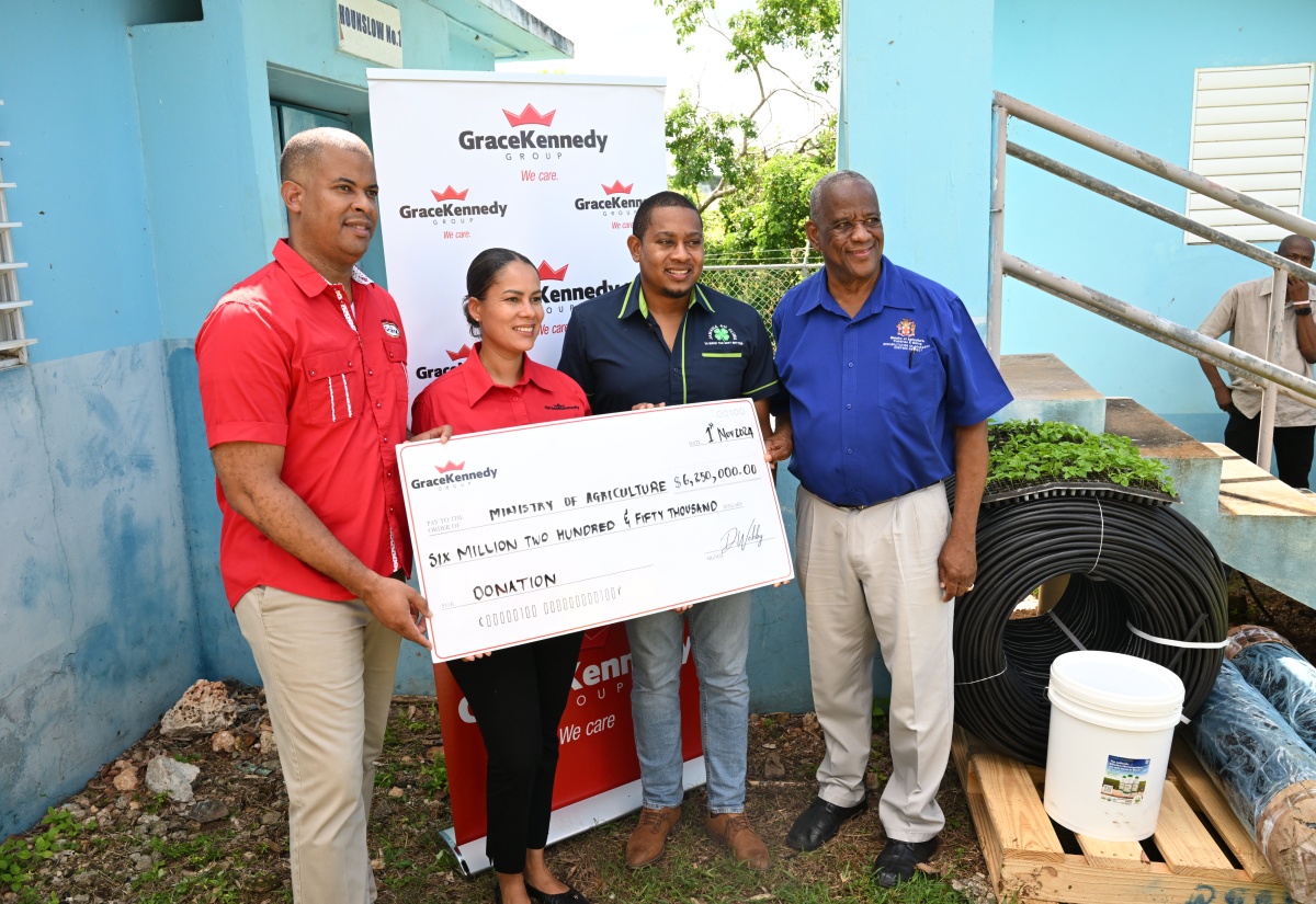 Farmers in St. Elizabeth Get Assistance from GraceKennedy