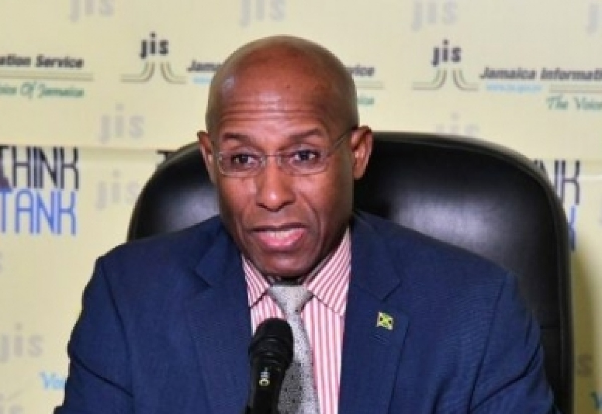 Minister of Industry, Investment and Commerce, Senator the Hon. Aubyn Hill.

