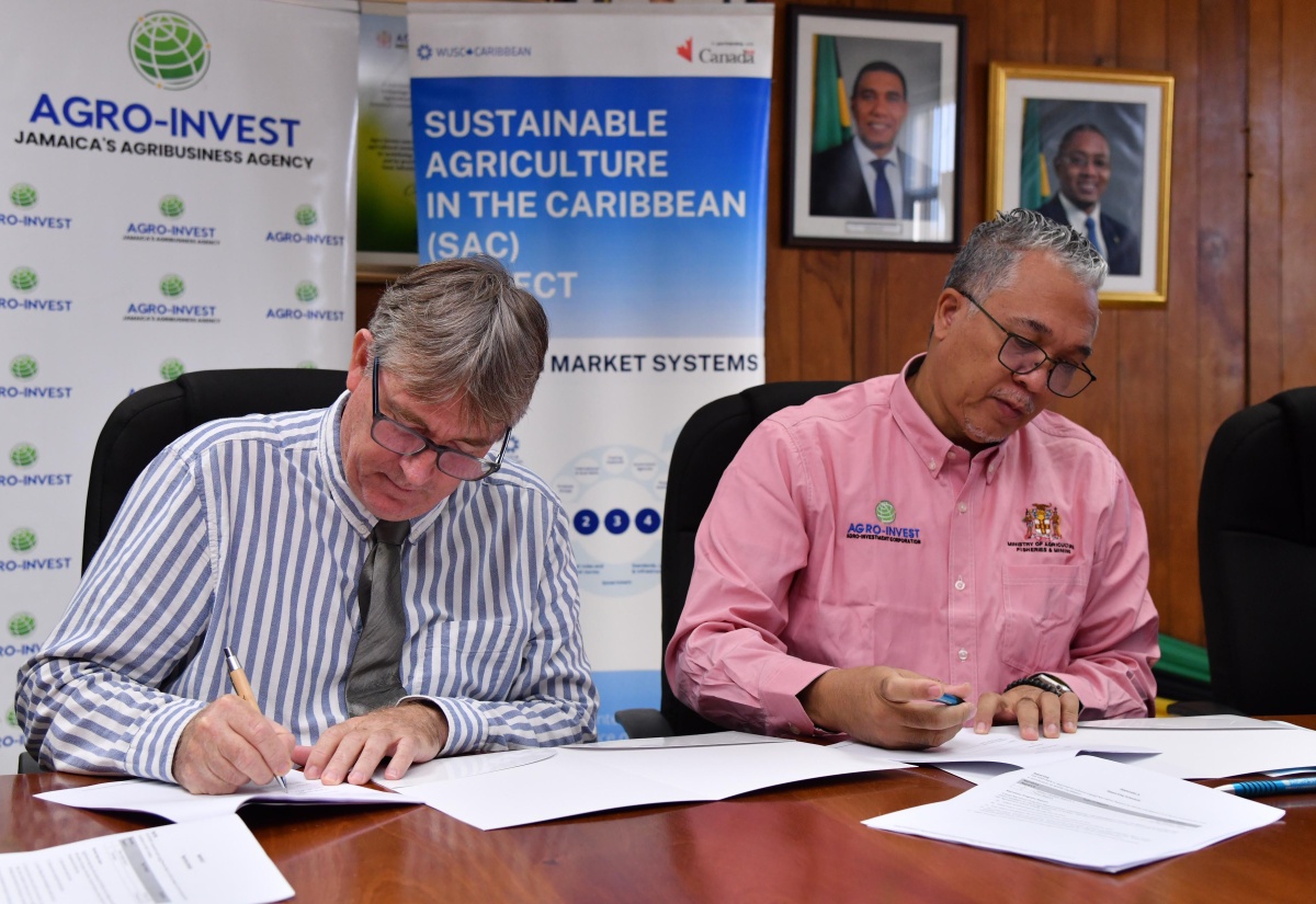 PHOTOS: Signing of MOU for Sweet Potato Nursery