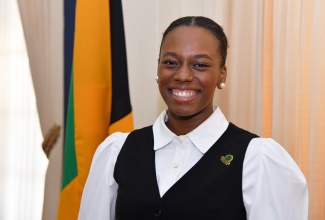 Jamaica’s 2025 Rhodes Scholar, Aundrene Cameron.

