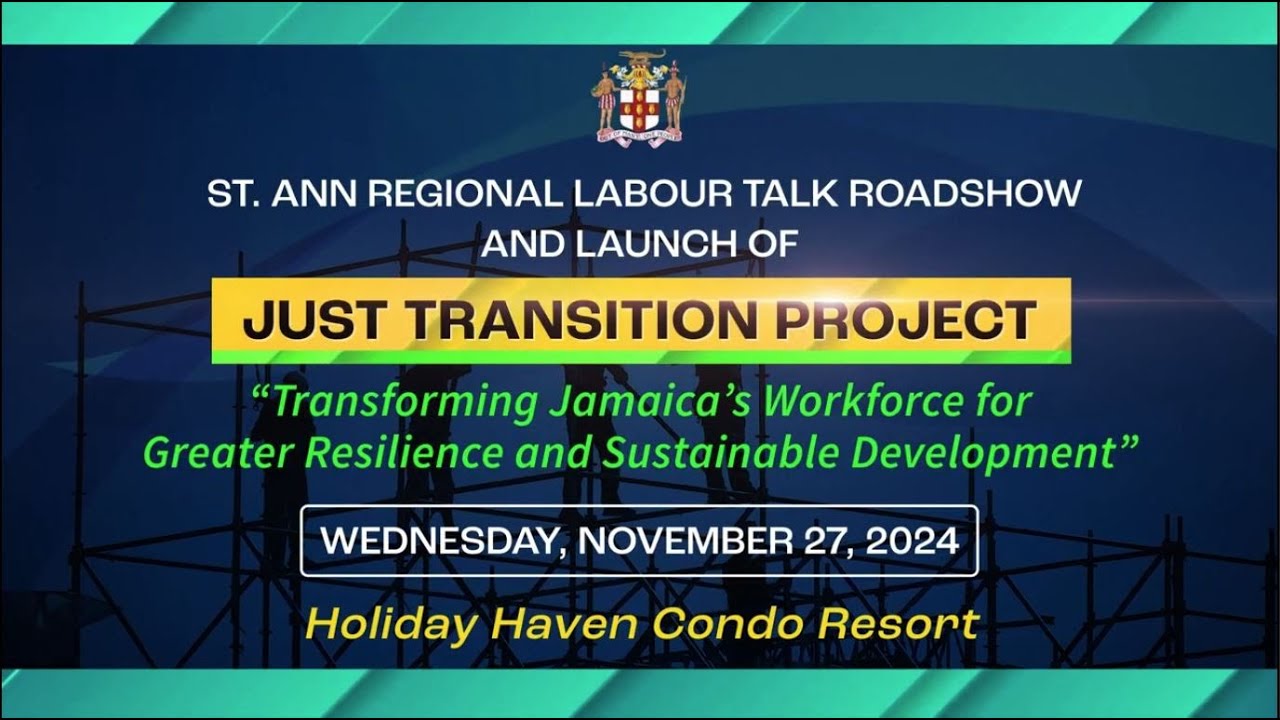 JISTV | St. Ann Regional Labour Talk Roadshow and Launch of Just Transition Project