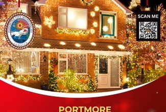 Flyer for the Portmore Christmas House Decorating Contest