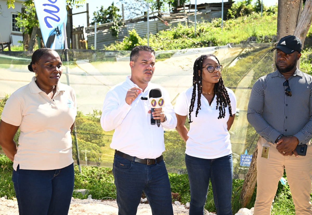 1,152 Residents of Spicy Hill, Trelawny Have Improved Access to Water