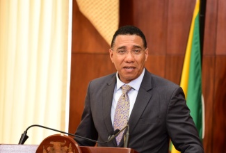 Prime Minister, Dr. the Most Hon. Andrew Holness.