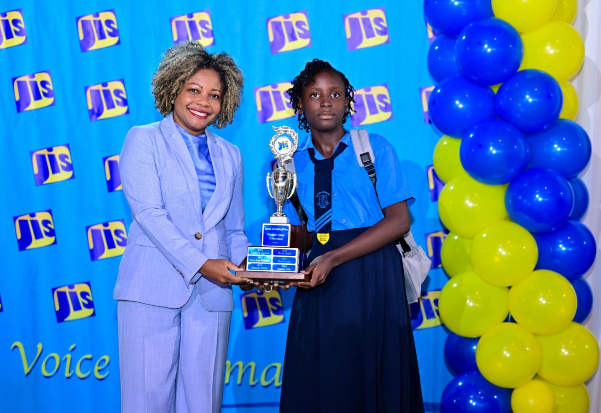 Kamili Forrester Proud to be a JIS Heritage Competition Winner