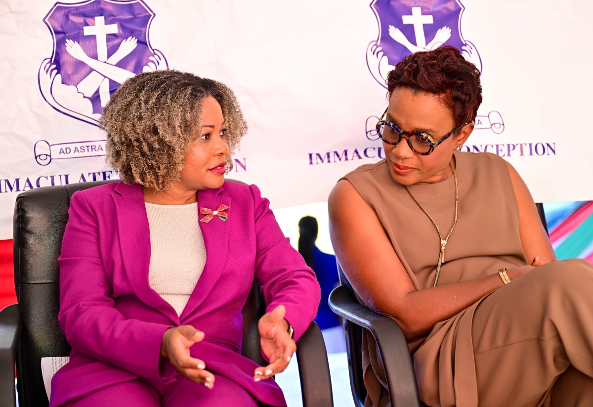 Minister Encourages Immaculate High Students to Explore Careers of the Future