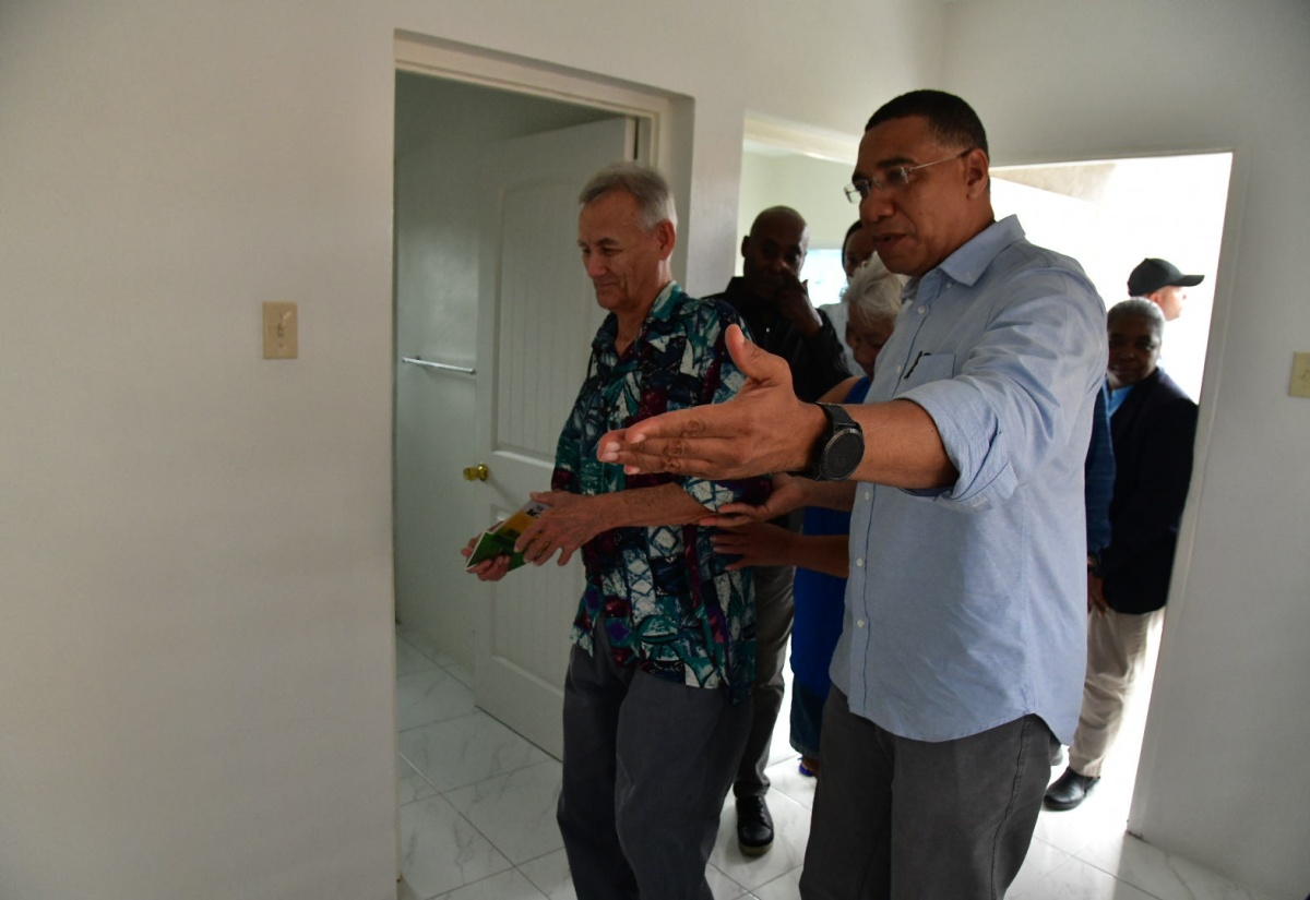 Prime Minister Hands Over New NSHP House to Visually Impaired Man