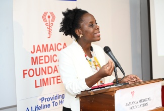 Risk Factor Programme Development Officer in the Ministry of Health and Wellness, Dr. Cathi-Ann Williams