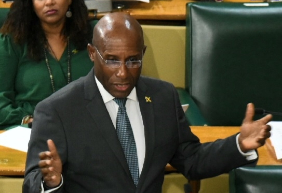 Minister of Industry, Investment and Commerce, Senator the Hon. Aubyn Hill.