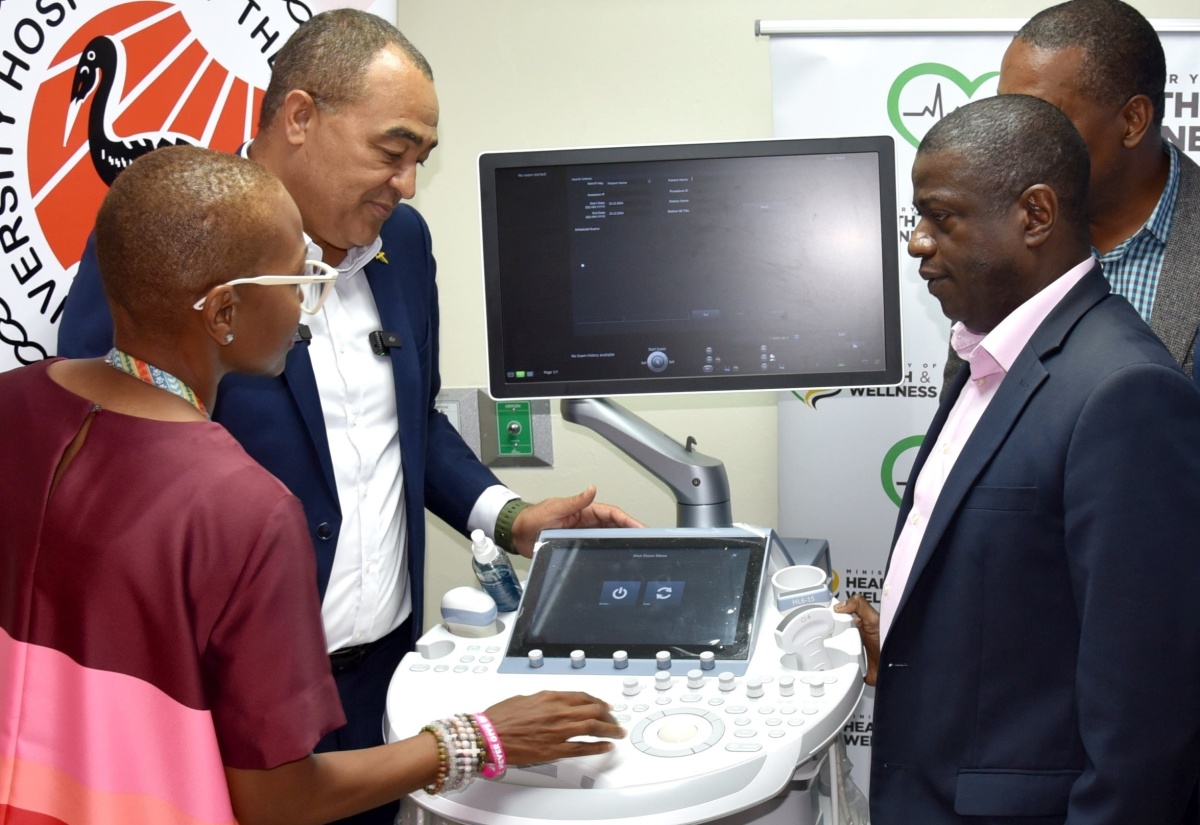 NHF Donates Ultrasound Machine To UHWI’S Foetal Diagnosis Unit