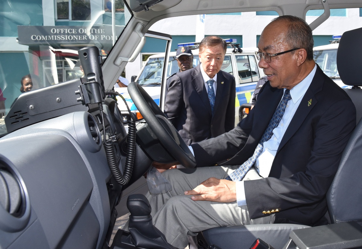 JCF Receives 27 Service Vehicles From Government of Japan