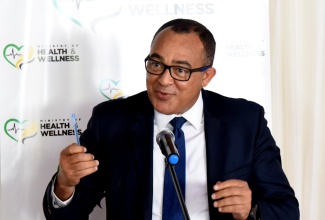 Minister of Health and Wellness, Dr. the Hon. Christopher Tufton.