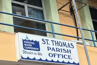 The National Water Commission’s St. Thomas Parish Office.