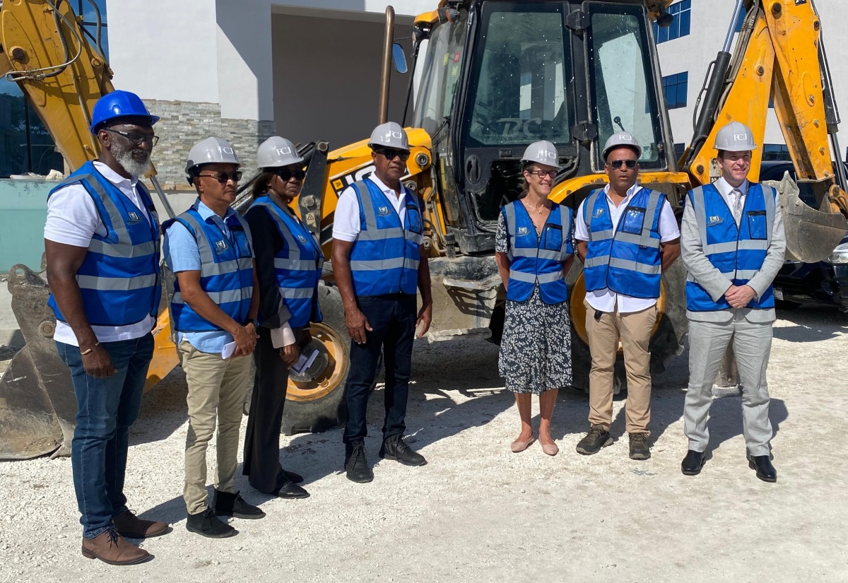 British High Commissioner Tours Morant Bay Urban Centre