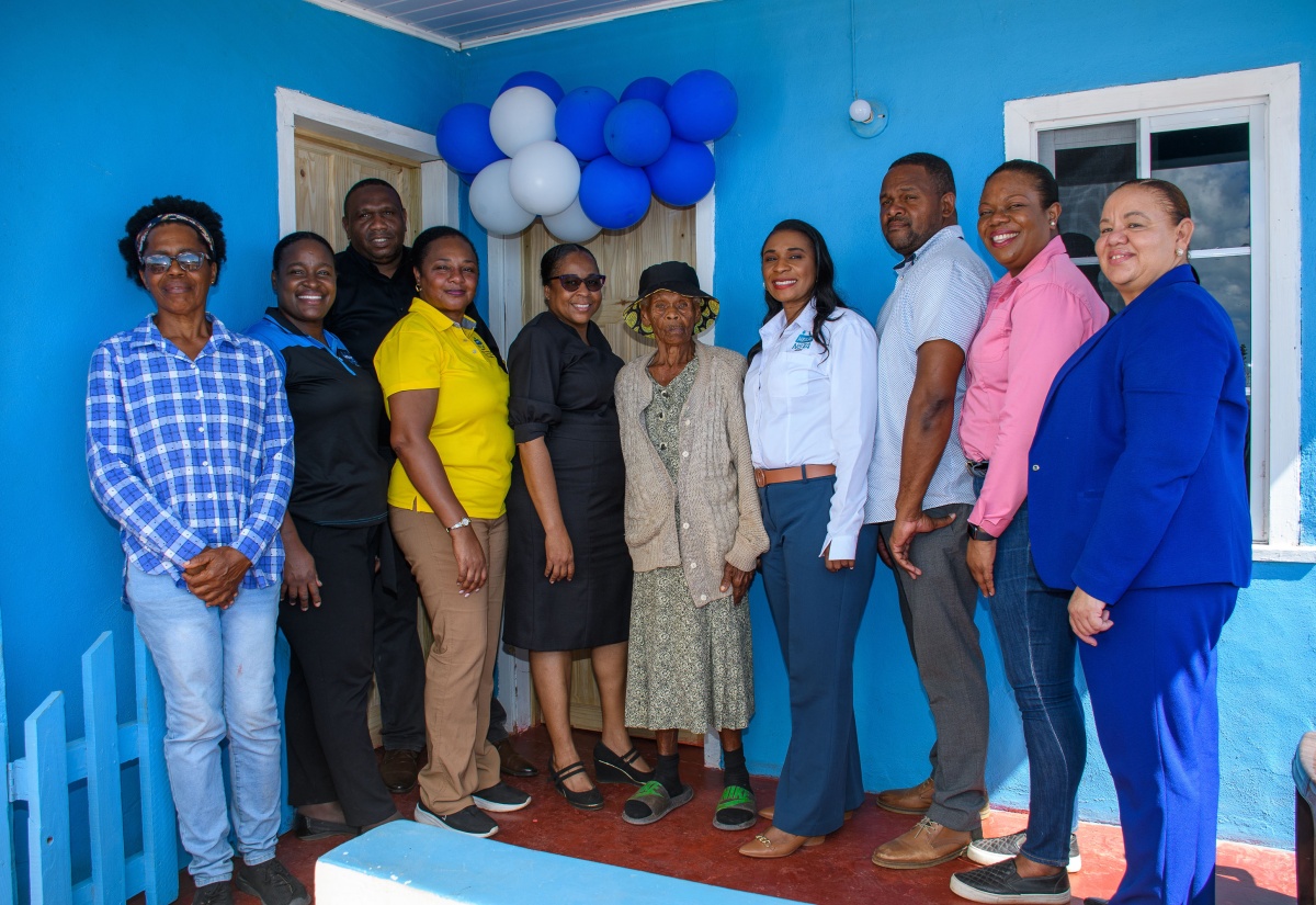 94-Year-Old Grateful to HEART/NSTA Trust for Renovating Her Damaged Home