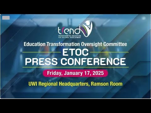 JISTV | Ministry of Education, Skills, Youth and Information ETOC Press Conference
