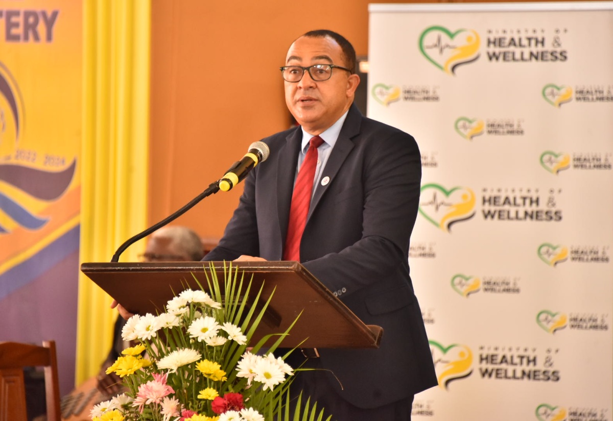 Minister of Health and Wellness, Dr. the Hon. Christopher Tufton


