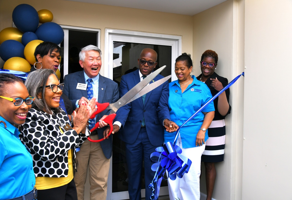 Kiwanis Club of Constant Spring Hands Over Sickbay to Abilities Foundation