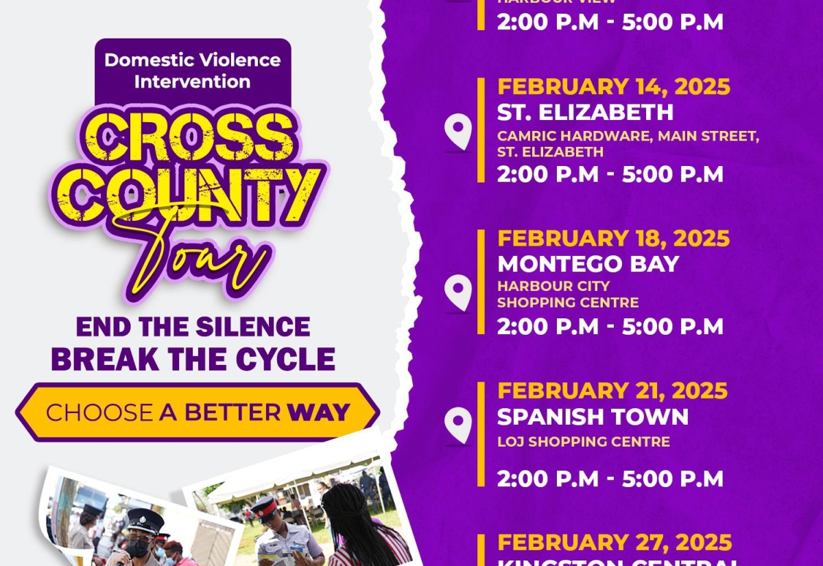 Domestic Violence Intervention Unit of JCF Begins Cross-Country Tour Feb. 11