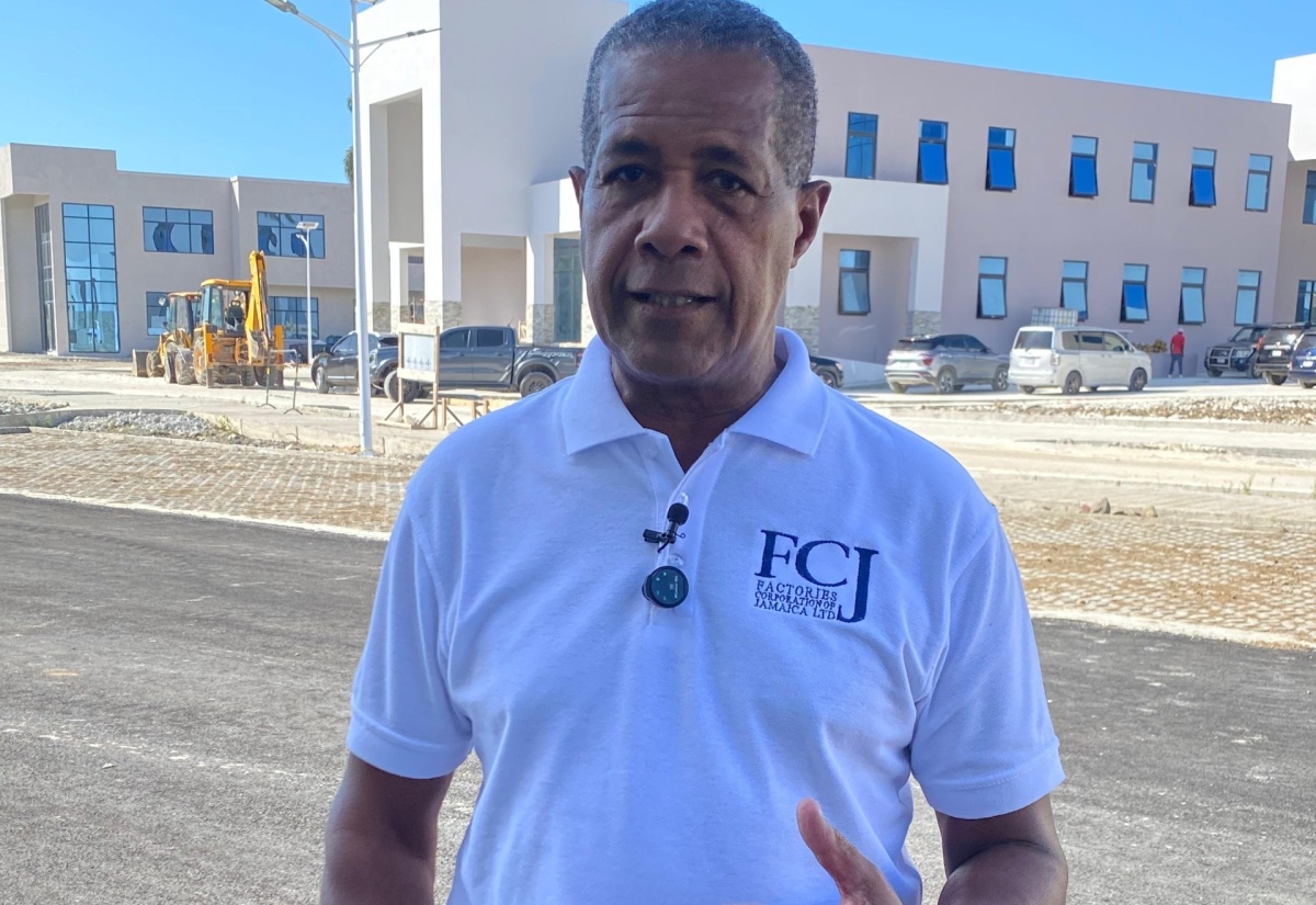 Chairman of the Factories Corporation of Jamaica, Lyttleton Shirley.