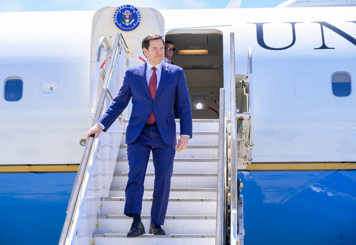 PHOTOS: US Secretary of State Arrives in Jamaica for High-Level Visit