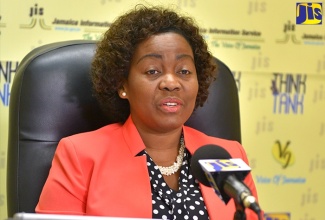 Chairman of the Outsource2Jamaica 2025 Conference, Gloria Henry


