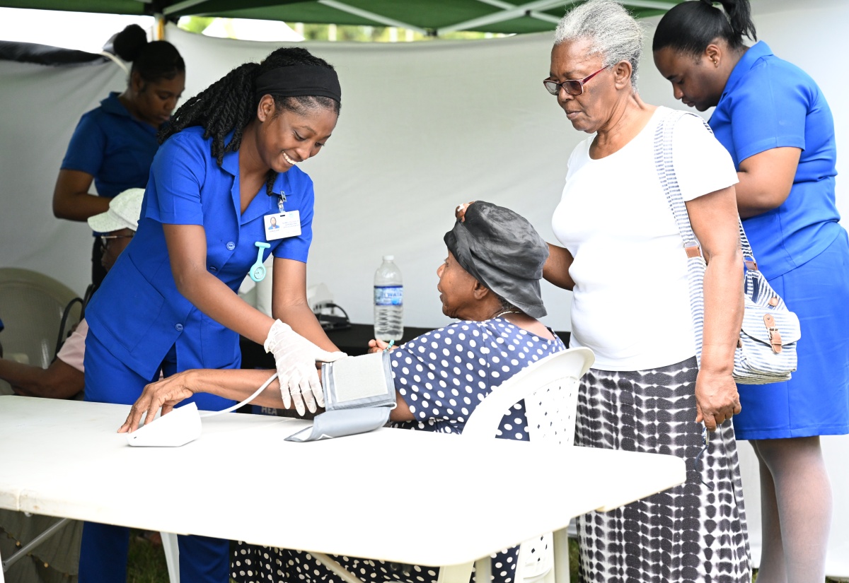 Brown’s Town Elderly Celebrated at SDC Fair