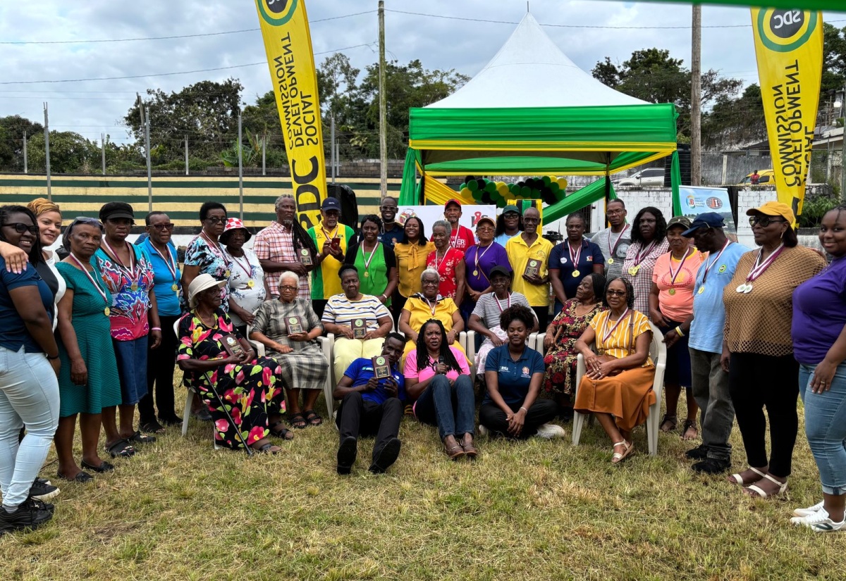 Brown’s Town Elderly Celebrated at SDC Fair