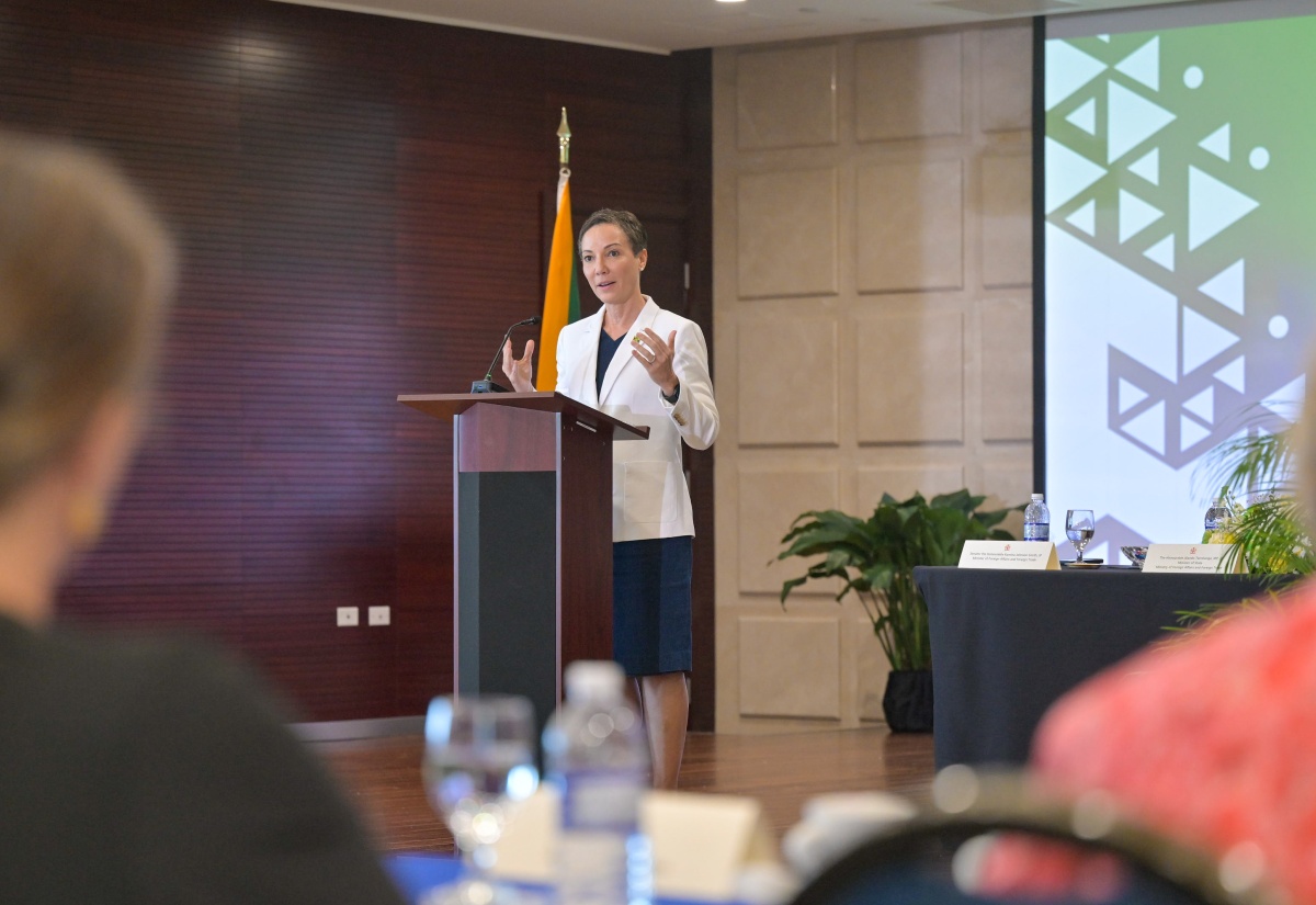 Minister Johnson Smith Stresses Multilateralism and Diplomacy as Keys to Address Global Challenges