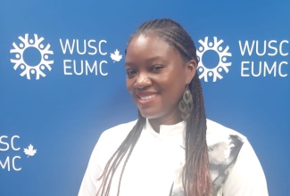 Country Coordinator for the Sustainable Agriculture in the Caribbean Project being implemented by WUSC Caribbean, Nelsa English Johnson.

