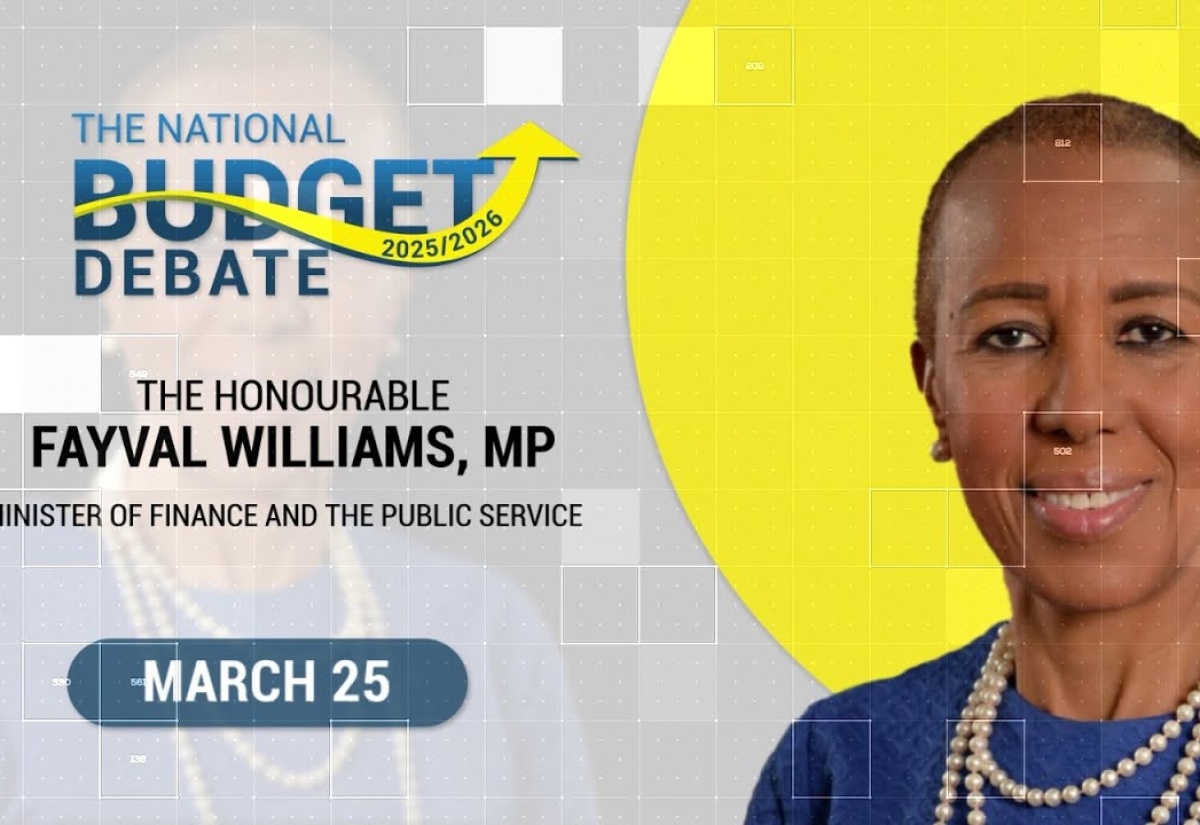Closing of the 2025-2026 Budget Debate – Hon. Fayval Williams, Minster of Finance & Public Service