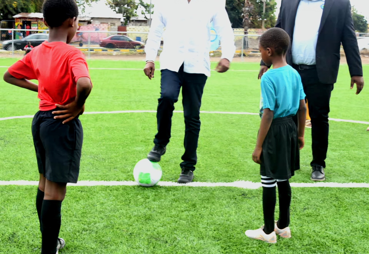 Rae Town Futsal Court Officially Opened