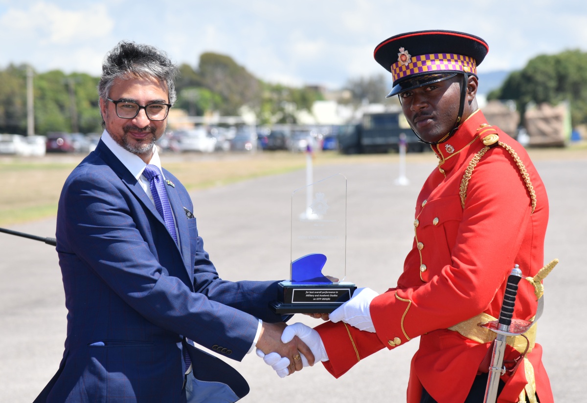 Jamaica Defence Force Commissions 47 Additional Officer Cadets