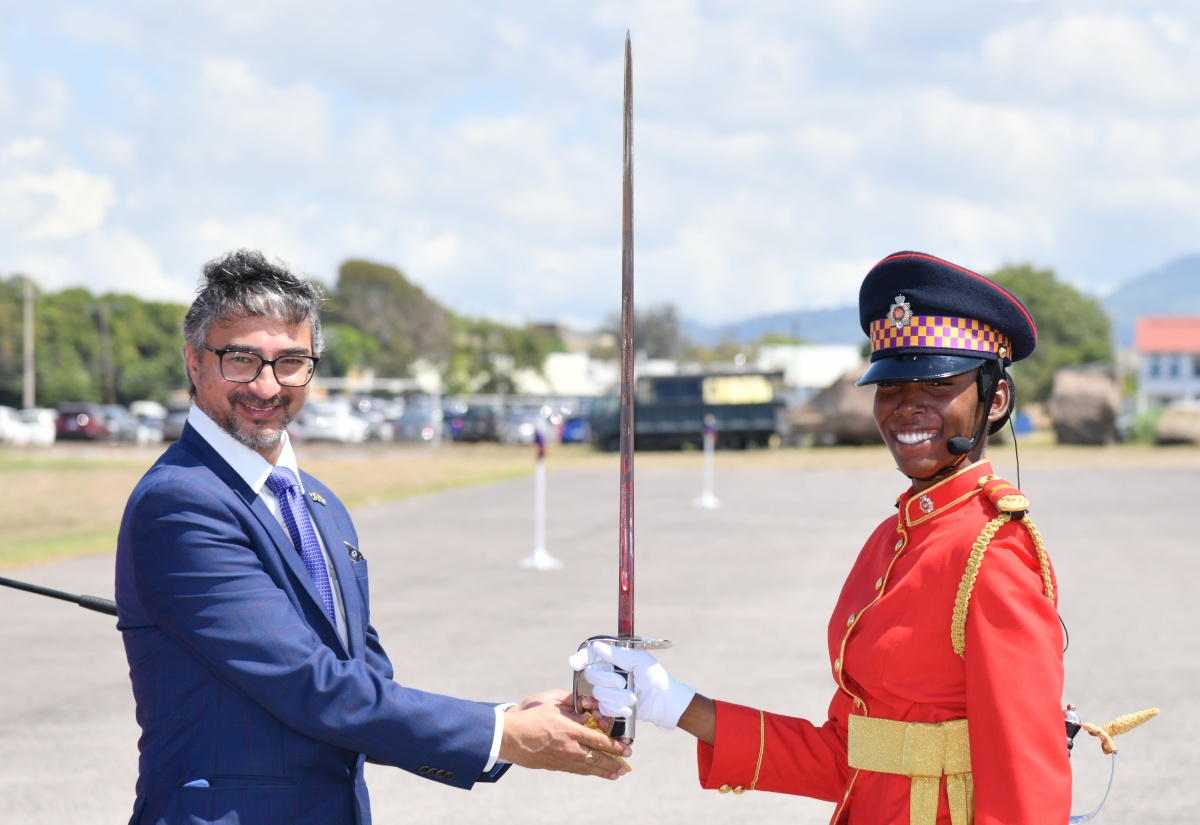 Jamaica Defence Force Commissions 47 Additional Officer Cadets