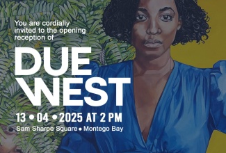 Due West Exhibition Flyer


