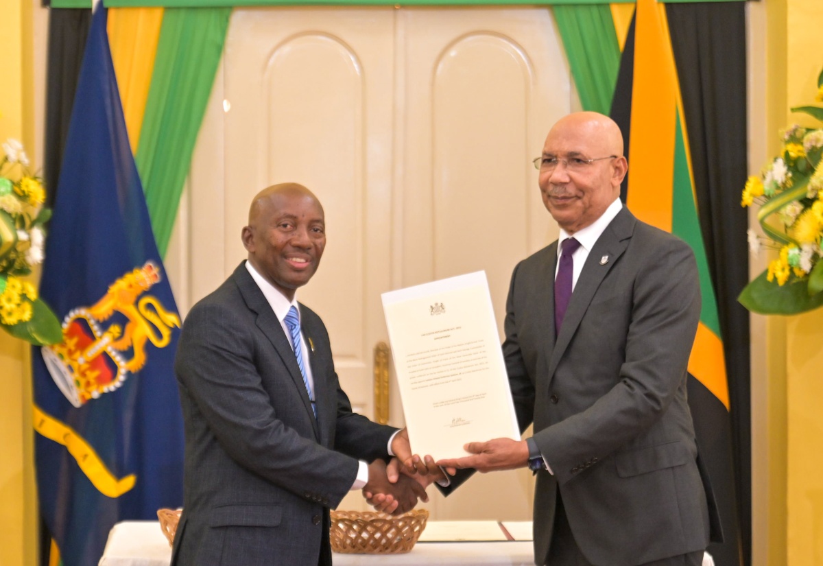 Lennox Anderson-Jackson Sworn in as Custos of Hanover