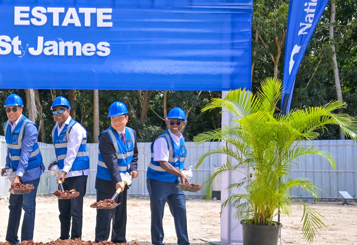 PM Breaks Ground For Brookside Estate Housing Development In St. James