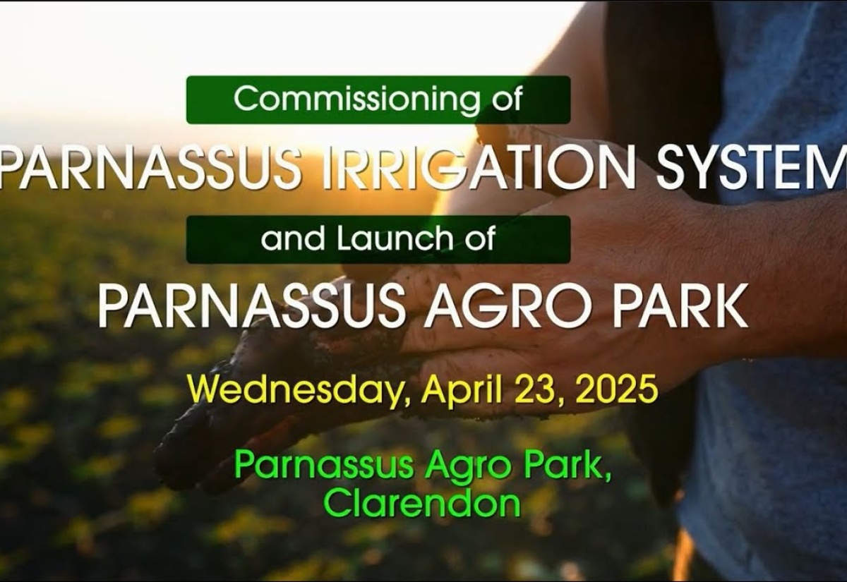 JISTV | Commissioning of Parnassus Irrigation System and Launch of Parnassus Agro Park, Clarendon
