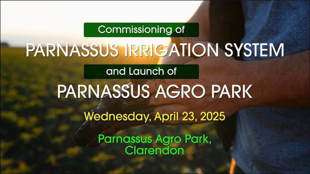 JISTV | Commissioning of Parnassus Irrigation System and Launch of Parnassus Agro Park, Clarendon