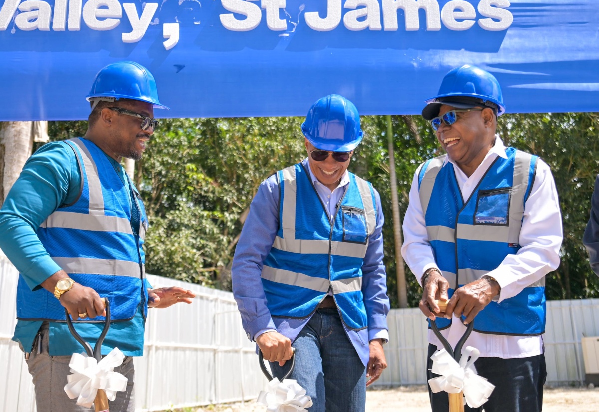 PM Breaks Ground For Brookside Estate Housing Development In St. James