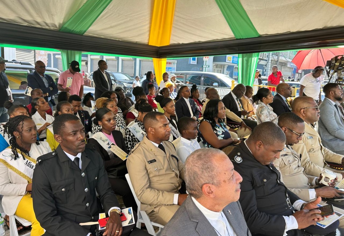 Sam Sharpe Honoured at Labour Day Floral Tribute