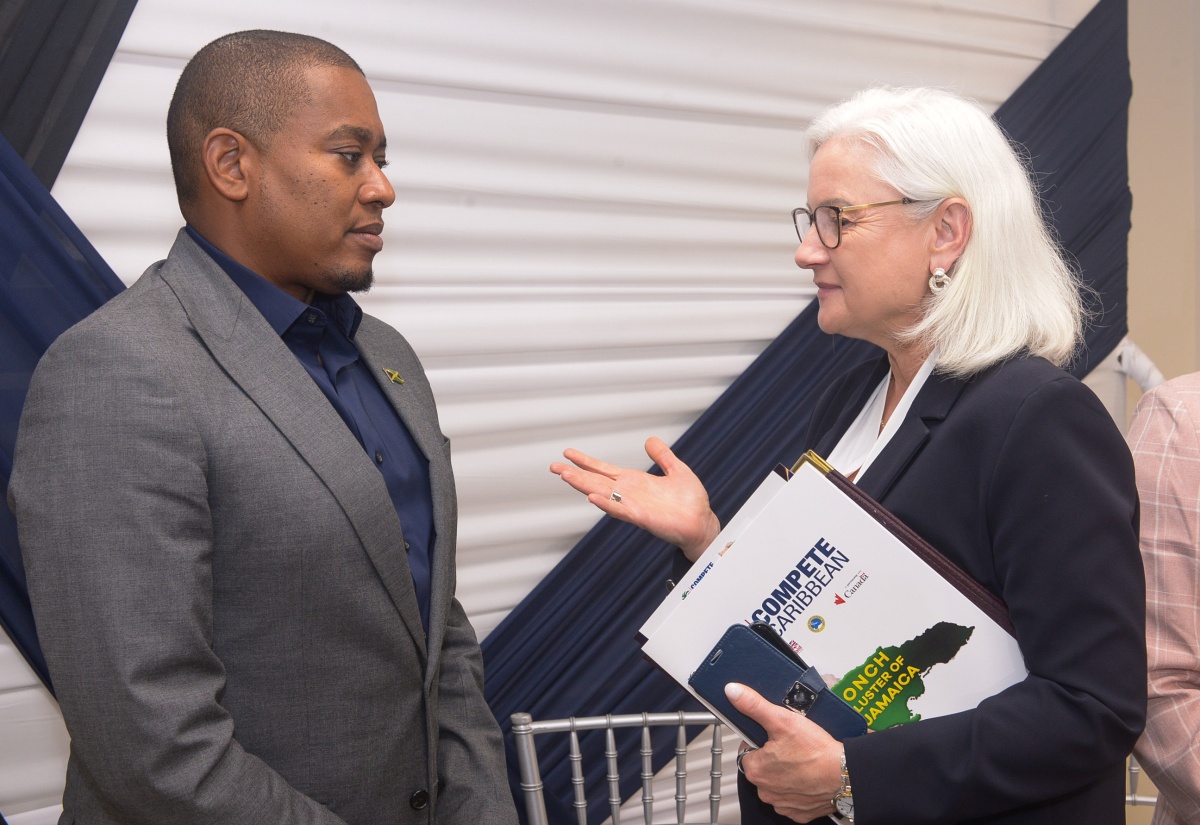 Minister Green Hails Jamaica Conch Cluster Project’s Contribution To Sustainable Fisheries