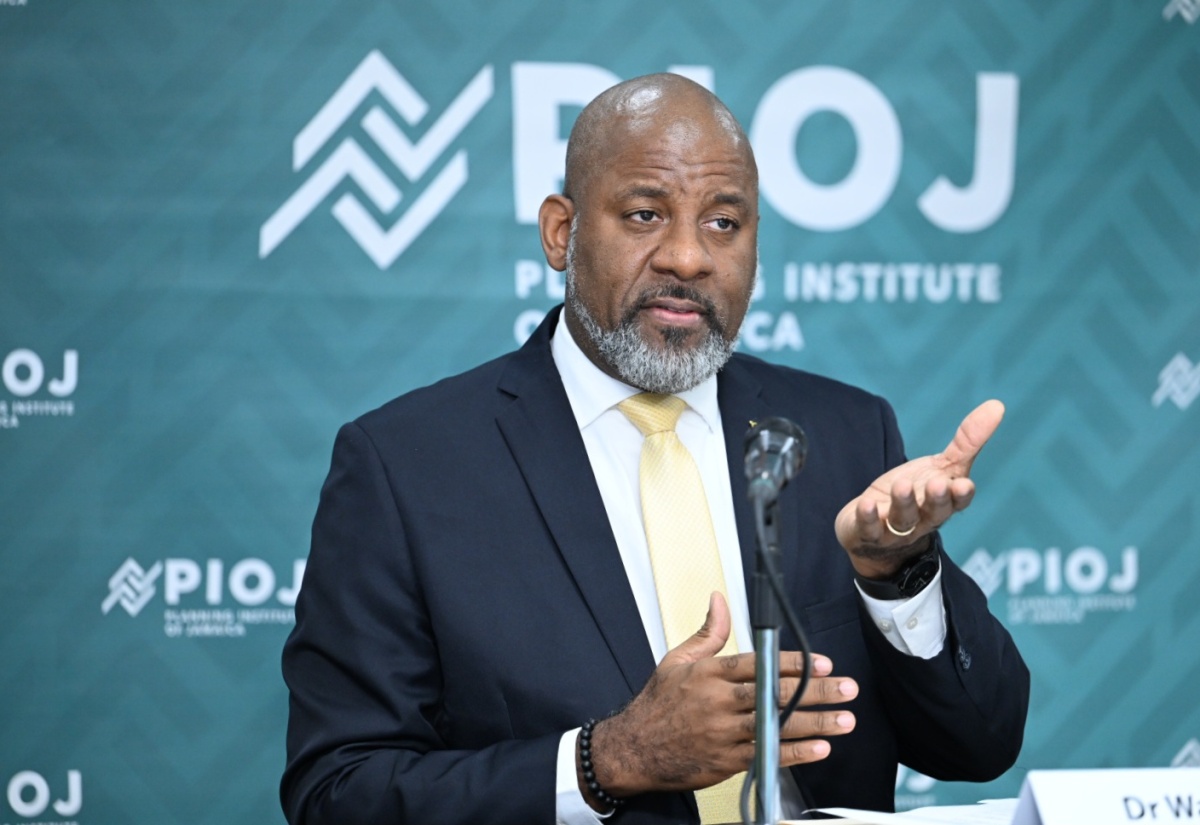 Director General, Planning Institute of Jamaica (PIOJ), Dr. Wayne Henry. 